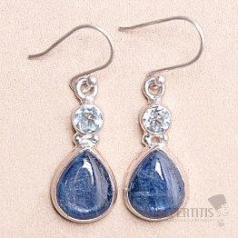 Kyanite earrings silver Ag 925 KO337