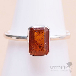 Kyanit Orange Ring Silber Ag 925 33706