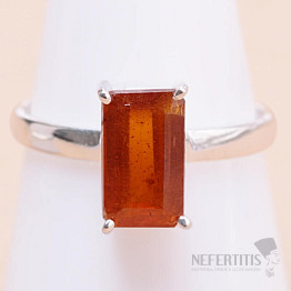 Kyanit Orange Ring Silber Ag 925 33714