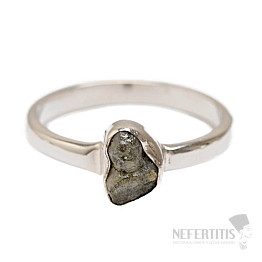 Diamant Natur Rohring Silber Ag 925 R338