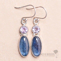 Kyanite earrings silver Ag 925 KO338