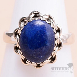 Lapis Lazuli prsteň striebro Ag 925 34343