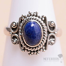 Lapis Lazuli prsten stříbro Ag 925 34687