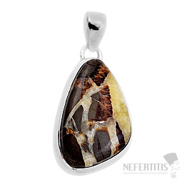 Septaria pendant silver Ag 925 35048