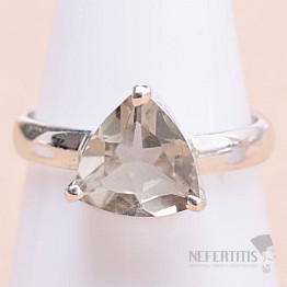 Grüner Amethyst - Prasiolith Ring Silber Ag 925 35218