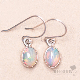 Opal äthiopische Ohrringe Silber Ag 925 KO357