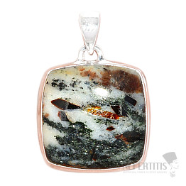 Astrofylit přívěsek stříbro Ag 925 P358