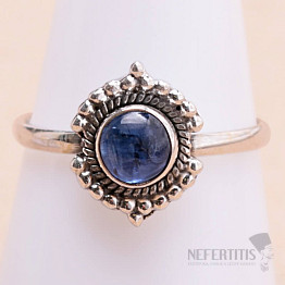 Blue Kyanite Ring Silver Ag 925 MIX36