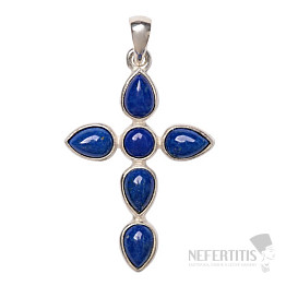 Designer pendant Lapis Lazuli silver Ag 925 P361