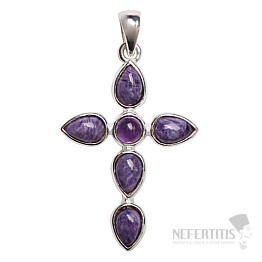 Designer pendant with charm, silver Ag 925 P376