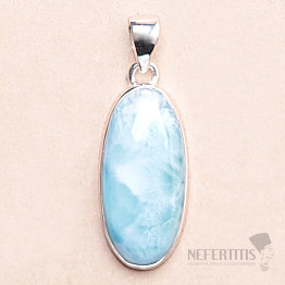 Larimar přívěsek stříbro Ag 925 LOT393