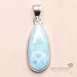 Larimar pendant silver Ag 925 LOT396