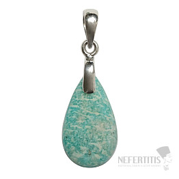 Amazonit přívěsek stříbro Ag 925 č. 4