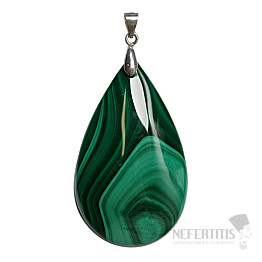 Malachite pendant silver Ag 925 no. 4