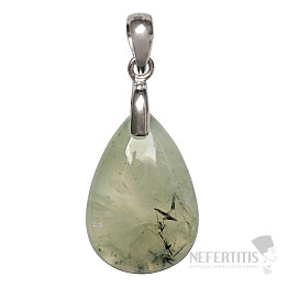 Prehnit-Anhänger, Silber Ag 925, Nr. 4