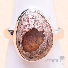 Opál mexický ohnivý prsteň striebro Ag 925 LOT4