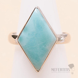 Larimar prsten stříbro Ag 925 LOT408