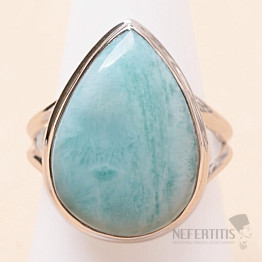 Larimar prsten stříbro Ag 925 LOT409