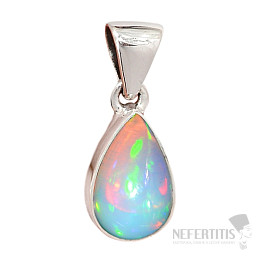 Opal Ethiopian pendant silver Ag 925 P41
