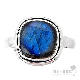 Labradorite rainbow ring silver Ag 925 41407