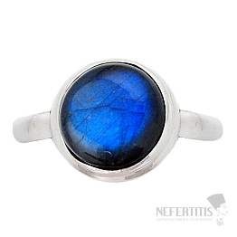 Labradorite rainbow ring silver Ag 925 41414