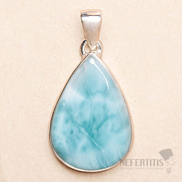 Larimar-Anhänger Silber Ag 925 LOT417