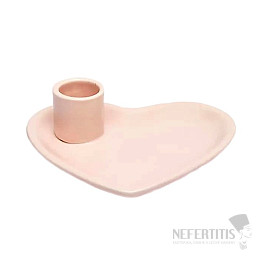 Ceramic stand for palo santo Heart