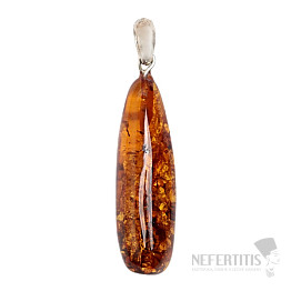 Amber pendant silver Ag 925 no. 42