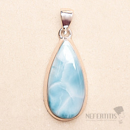 Larimar přívěsek stříbro Ag 925 LOT429