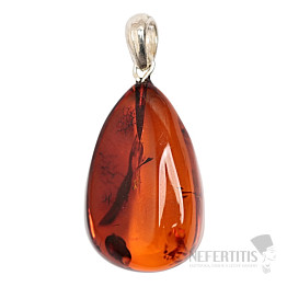 Amber pendant silver Ag 925 no. 44