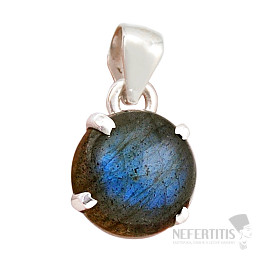 Labradorit prívesok striebro Ag 925 44356