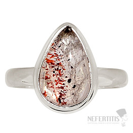 Orire crystal - lucky crystal ring silver Ag 925 R447