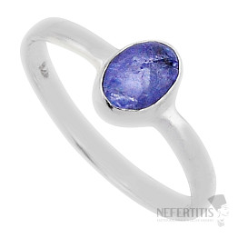 Tanzanit prsteň striebro Ag 925 44895