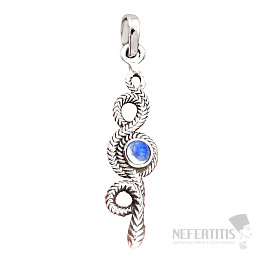 Mondstein Regenbogen Anhänger Silber Ag 925 45137