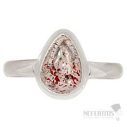 Křišťál Orire - křišťál štěstí prsten stříbro Ag 925 R453