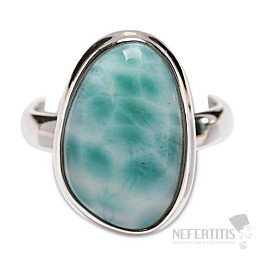 Larimar prsteň striebro Ag 925 LOT453