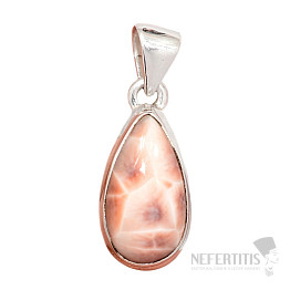 Natrolith Anhänger Silber Ag 925 P47