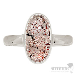 Křišťál Orire - křišťál štěstí prsten stříbro Ag 925 R470