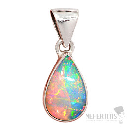 Opal Ethiopian pendant silver Ag 925 P48