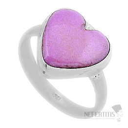 Phosphosiderite ring silver Ag 925 49215