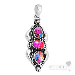 Spiny oyster conch pendant silver Ag 925 49344