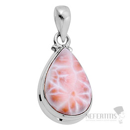 Natrolith Anhänger Silber Ag 925 50114