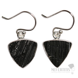 Turmalin-Skoryl-Ohrringe, Silber Ag 925 E509