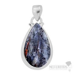 Astrophyllit-Anhänger Silber Ag 925 51146