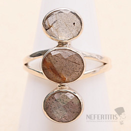 Labradoritring Silber Ag 925 51217