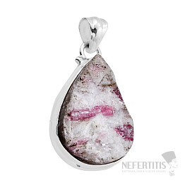 Anhänger aus rosa Turmalin, Silber Ag 925 51683