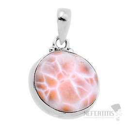 Natrolith Anhänger Silber Ag 925 53227