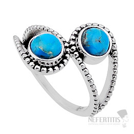 Turquoise Mohave ring silver Ag 925 54826