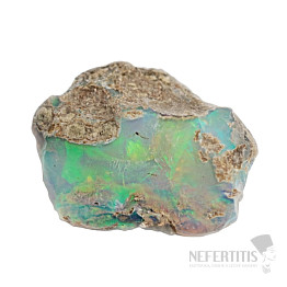 Ethiopian opal in rock 56