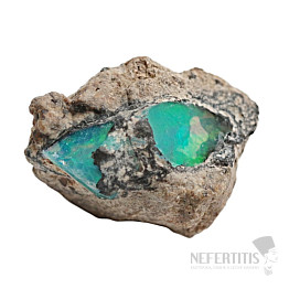 Ethiopian opal in rock 57